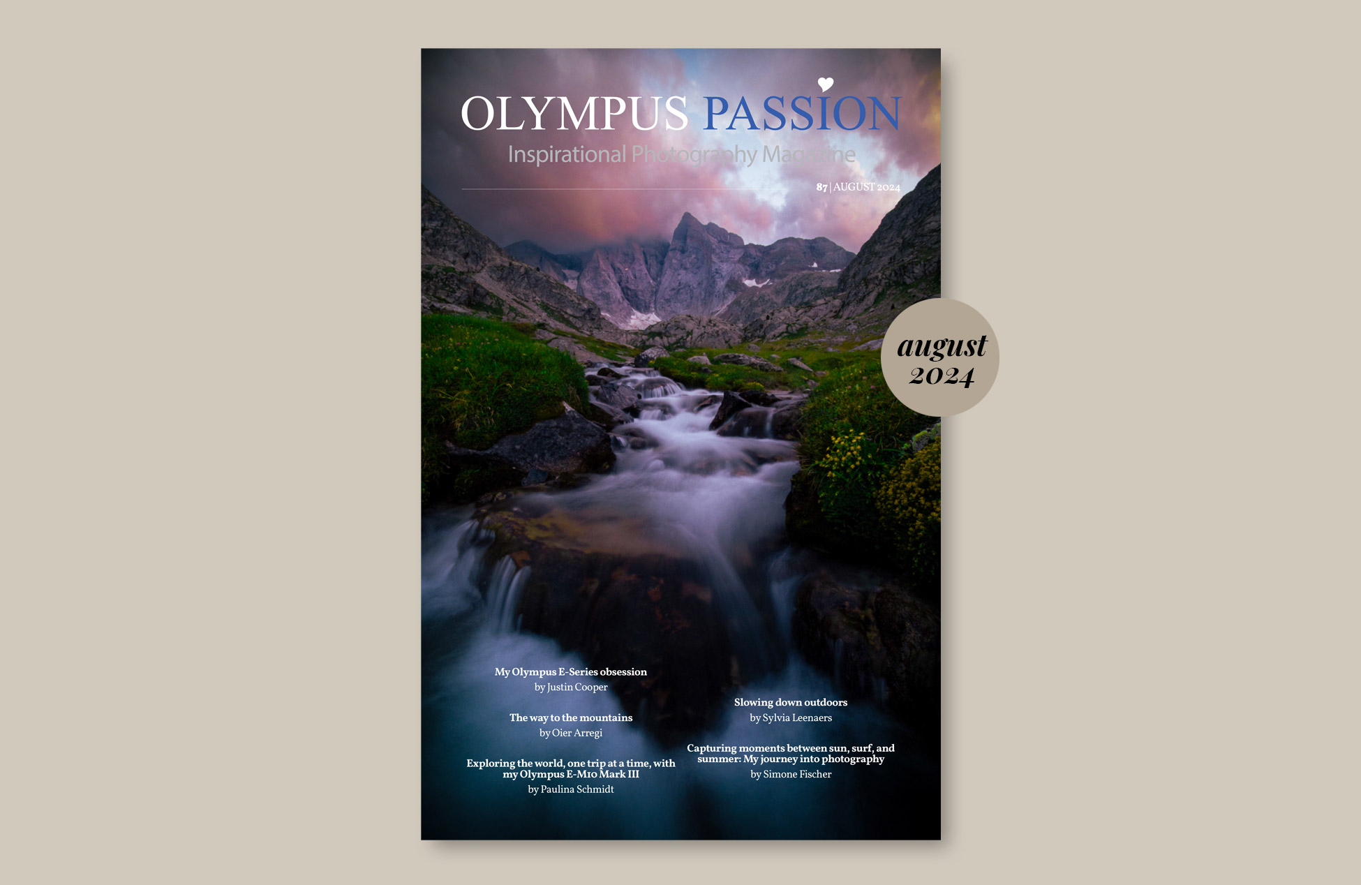 Olympus Passion Photography Magazine – August 2024!