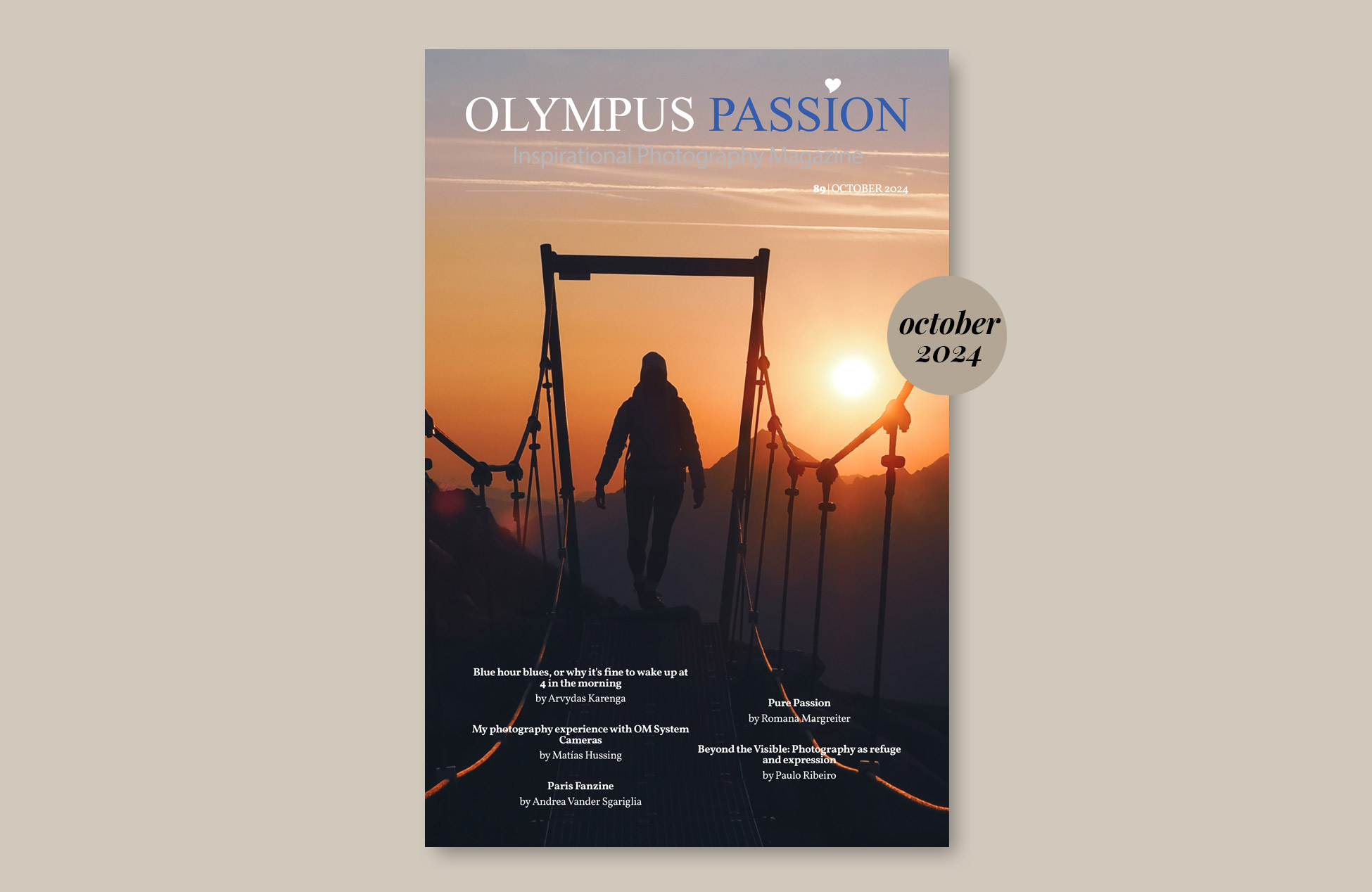 Olympus Passion Photography Magazine – October 2024!